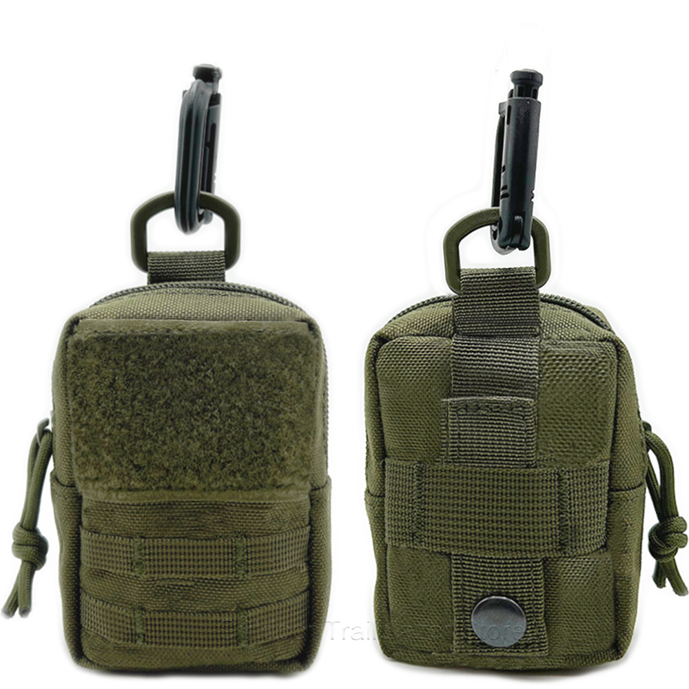 Edc Carry Fanny Pack - Tactical Mini MOLLE Pouch Compact Utility