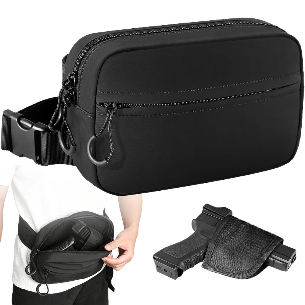 Edc Carry Fanny Pack - Gun Bag Concealed Carry Waist Bag