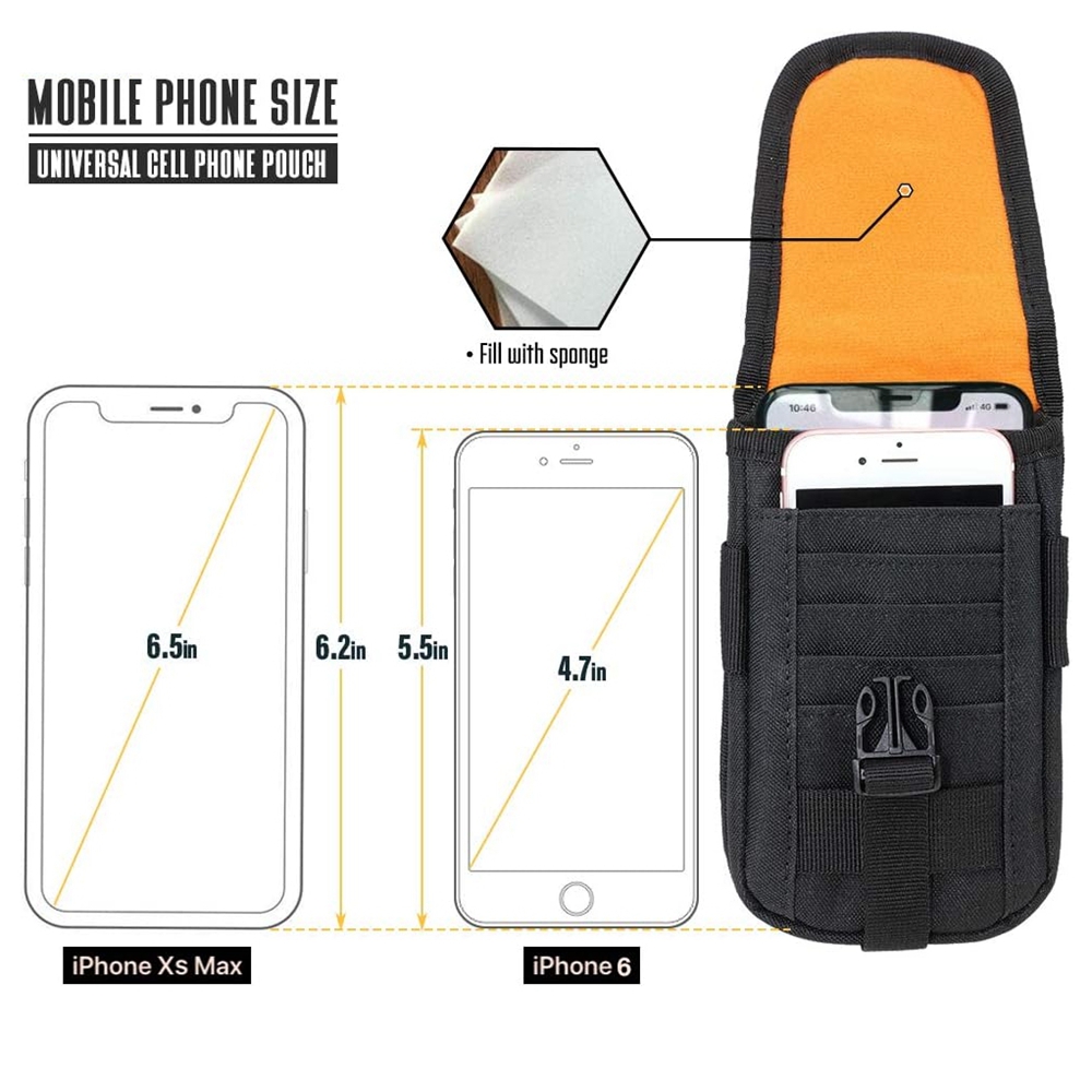 Tactical Phone Pouch Molle,Sma - đánh giá và giá Edc Carry Fanny Pack