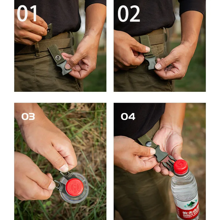 6pcs Camping Webbing Buckle Ho - đánh giá và giá Edc Carry Kit